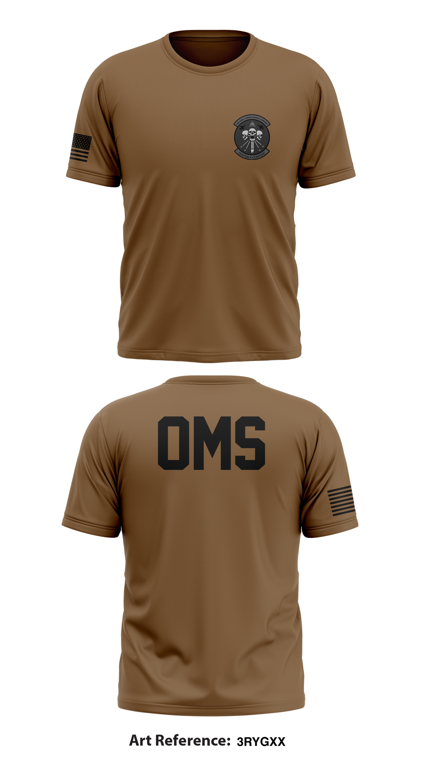 11DS OMS  Store 1 Core Men's SS Performance Tee - 3rygxx