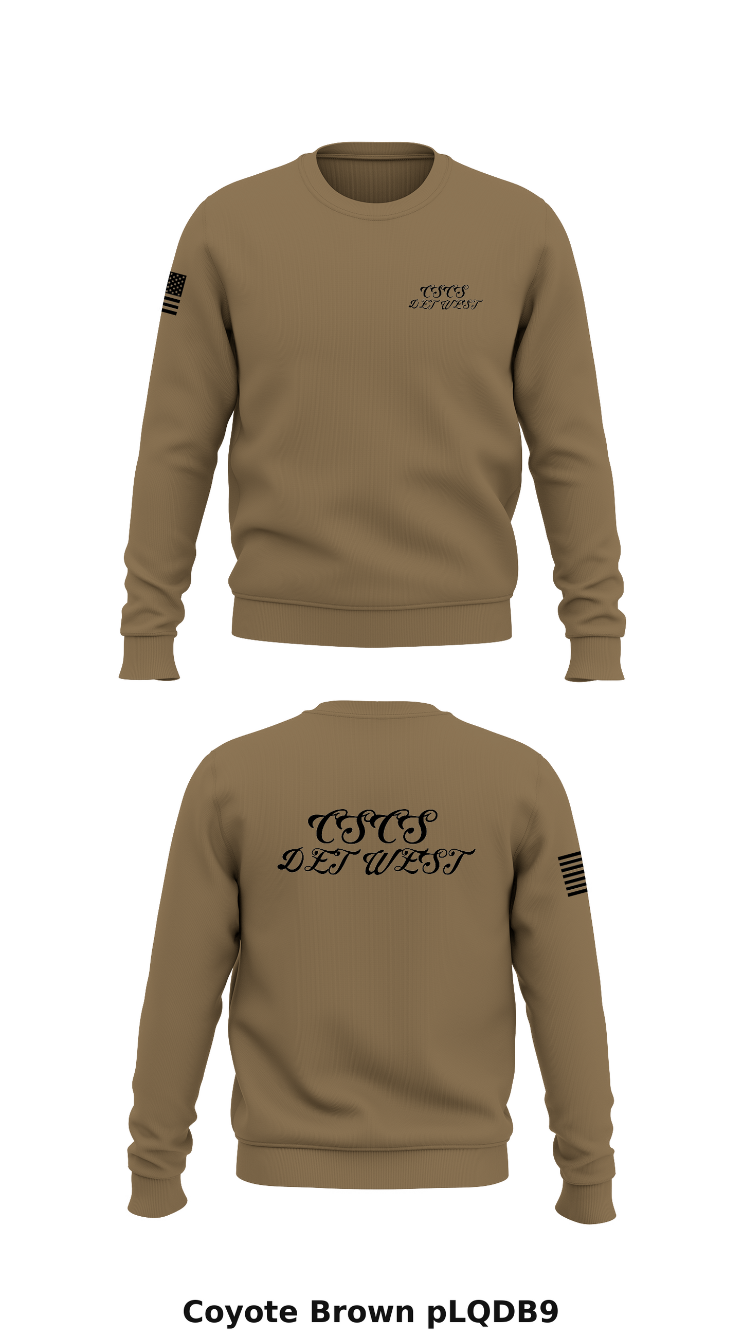 CSCS DET WEST Store 1 Core Men's Crewneck Performance Sweatshirt - pLQDB9