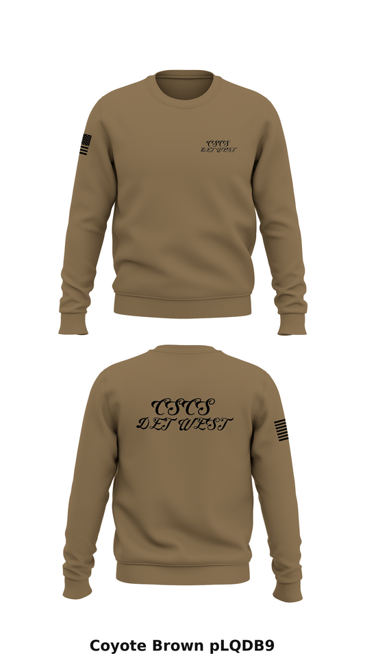 CSCS DET WEST Store 1 Core Men's Crewneck Performance Sweatshirt - pLQDB9