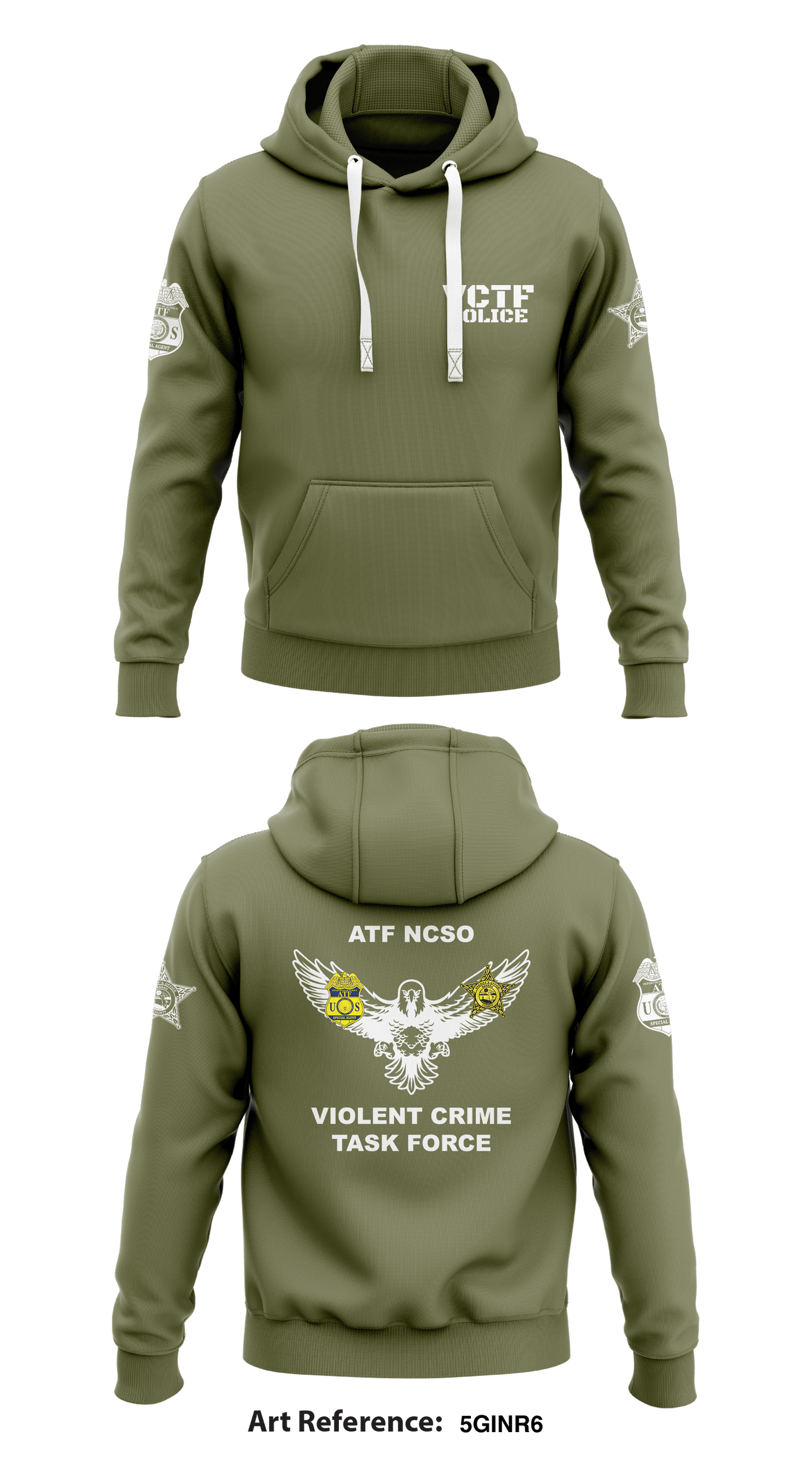 NCSO VCIT Store 1  Core Men's Hooded Performance Sweatshirt - 5gINR6