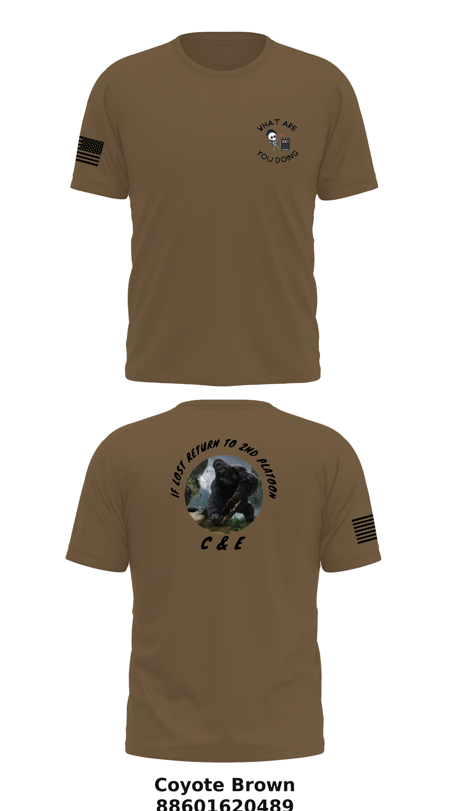 3666th SMC Store 2 Core Men's SS Performance Tee - 88601620489