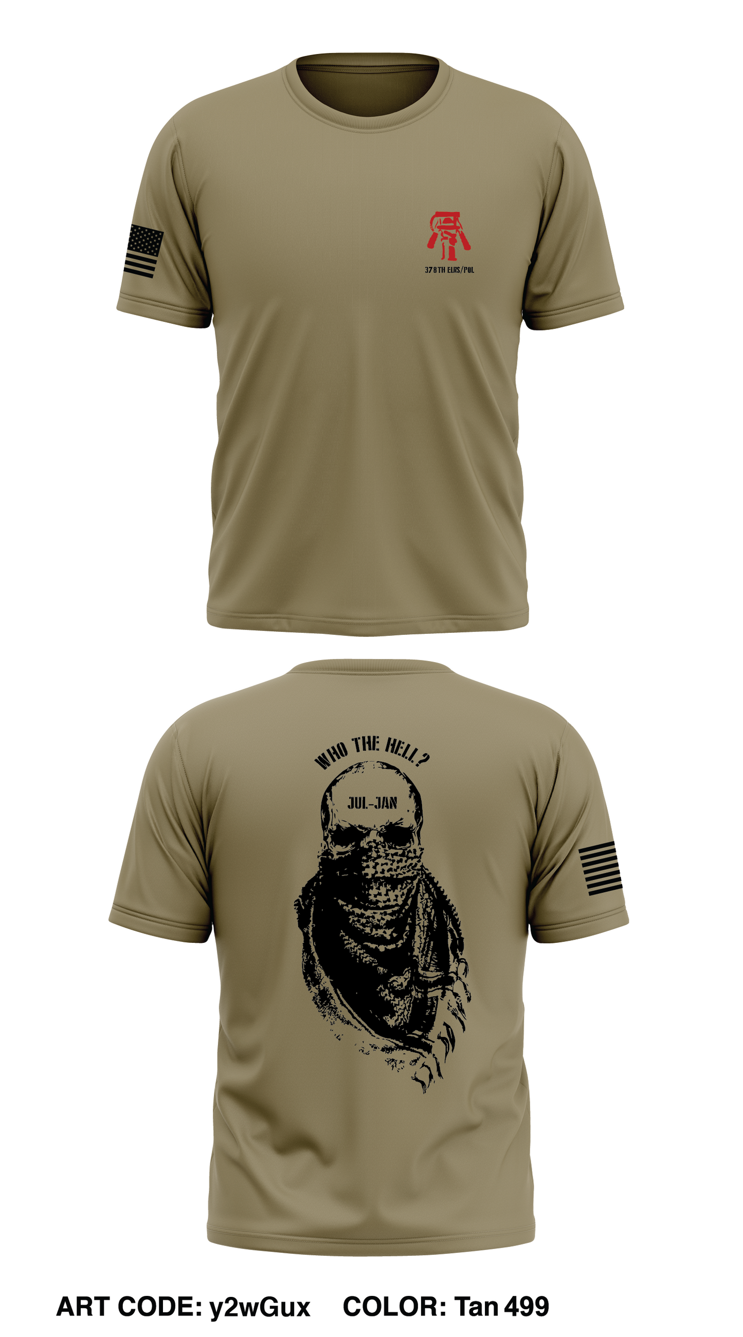 378th ELRS/POL Store 2 Core Men's SS Performance Tee - y2wGux