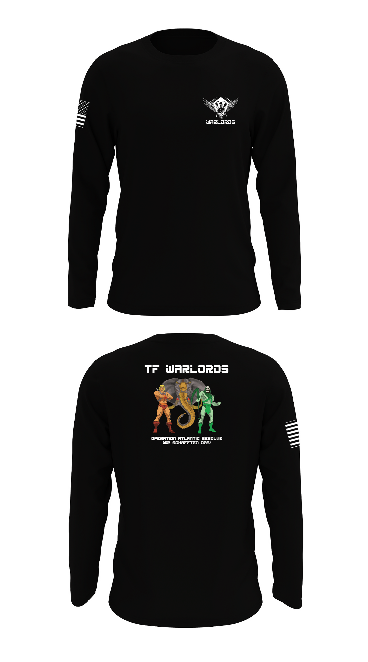 TF Warlords Store 1 Core Men's LS Performance Tee - 92675648874