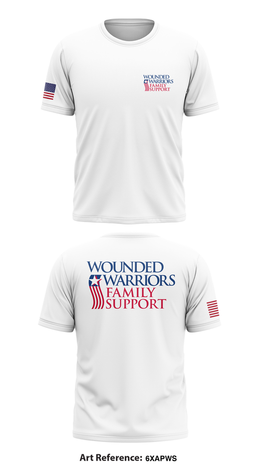 Wounded Warriors Family Support Store 1 Core Men's SS Performance Tee - 6xAPWS