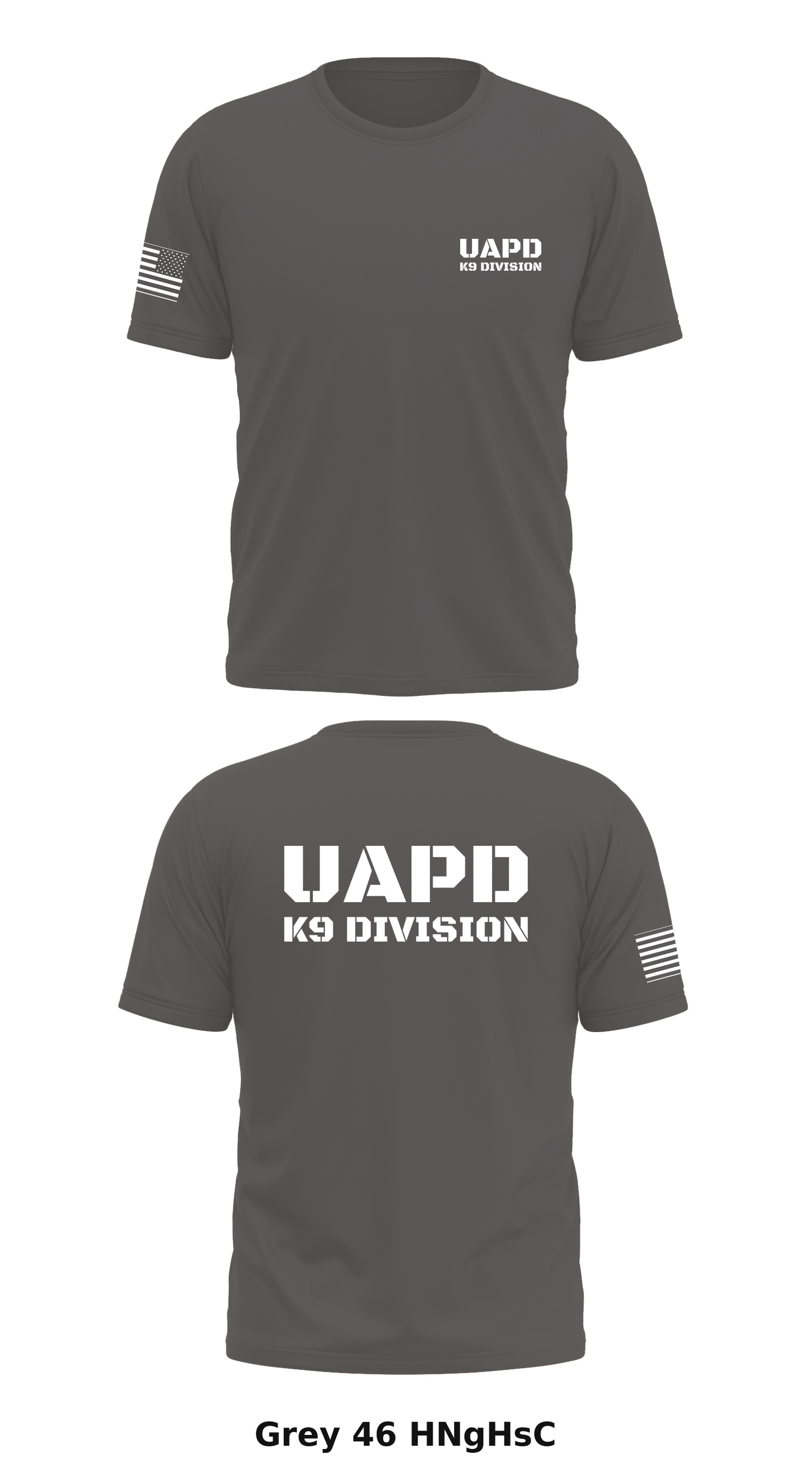 UAPD K9 Division Store 1 Core Men's SS Performance Tee - HNgHsC