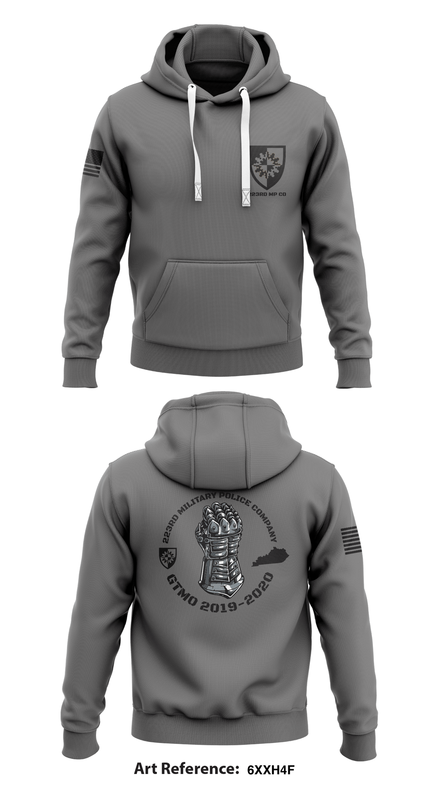 223rd Military Police Company Store 1  Core Men's Hooded Performance Sweatshirt - 6xXh4F