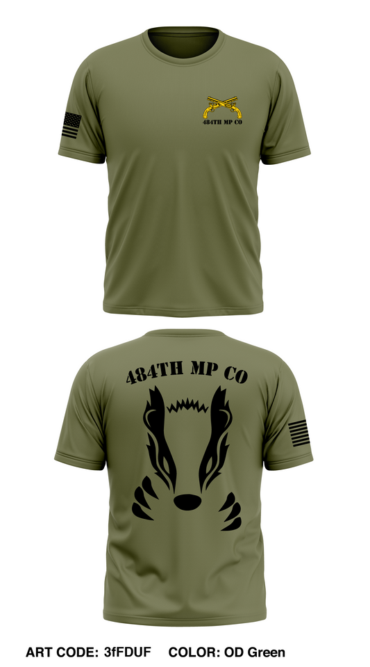 484th MP co Store 1 Core Men's SS Performance Tee - 3fFDUF