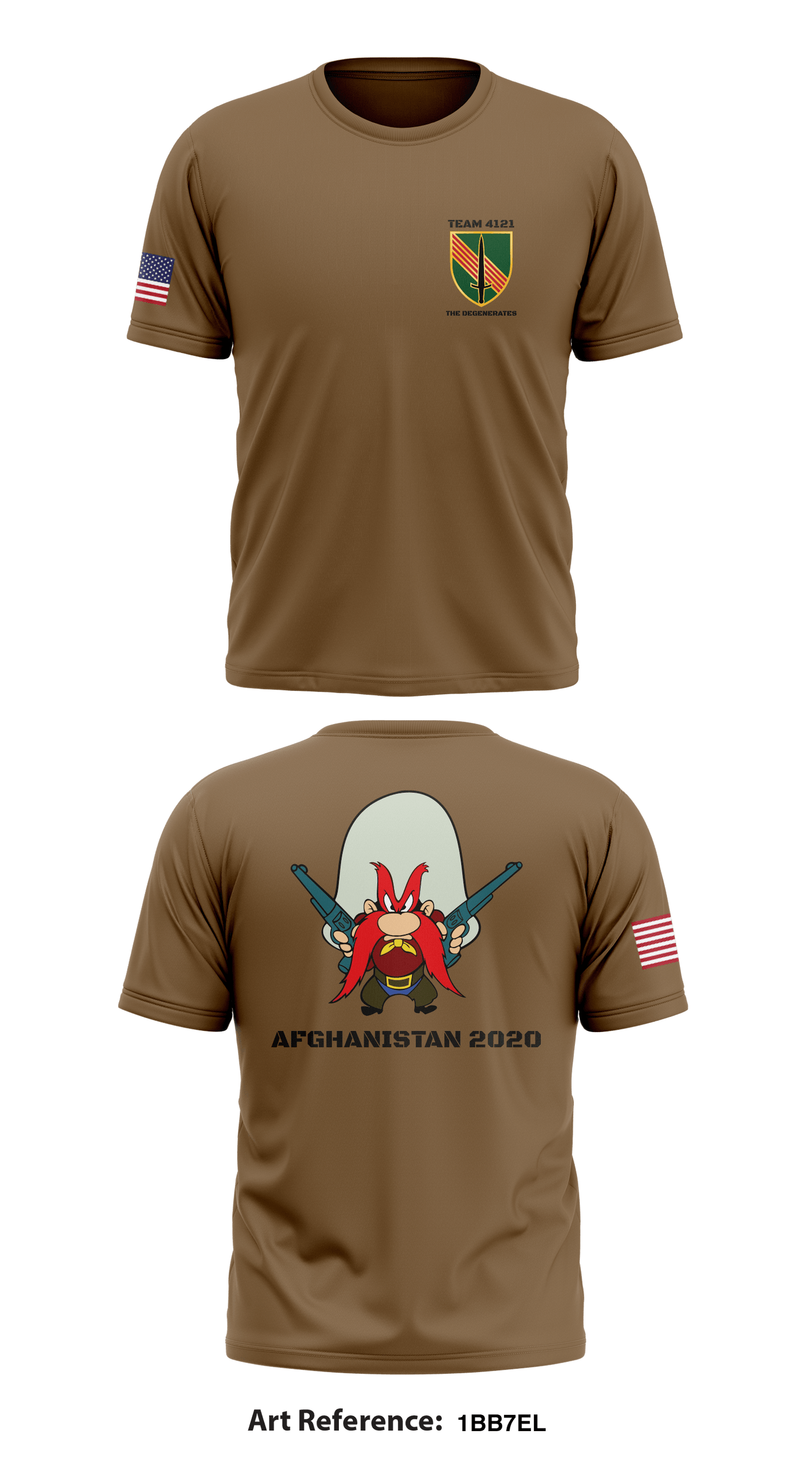 Team 4121 SFAB  Core Men's SS Performance Tee - 1BB7EL