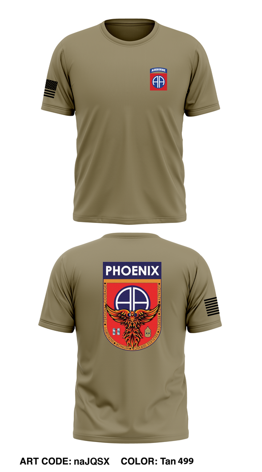 223rd QM CO, 82nd STB, 82nd SUST Store 1 Core Men's SS Performance Tee - naJQSX