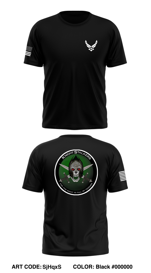 Knight Stalkers Store 1 Core Men's SS Performance Tee - SjHqxS
