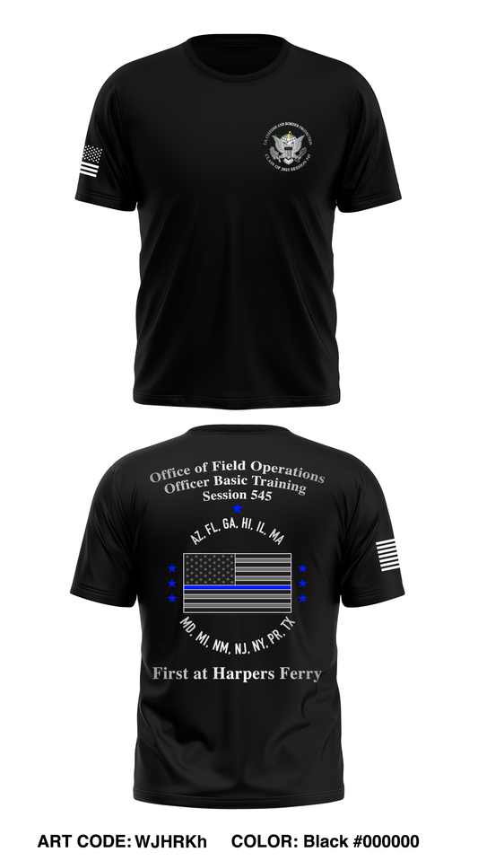 CBP OBT 545 Store 1 Core Men's SS Performance Tee - WJHRKh