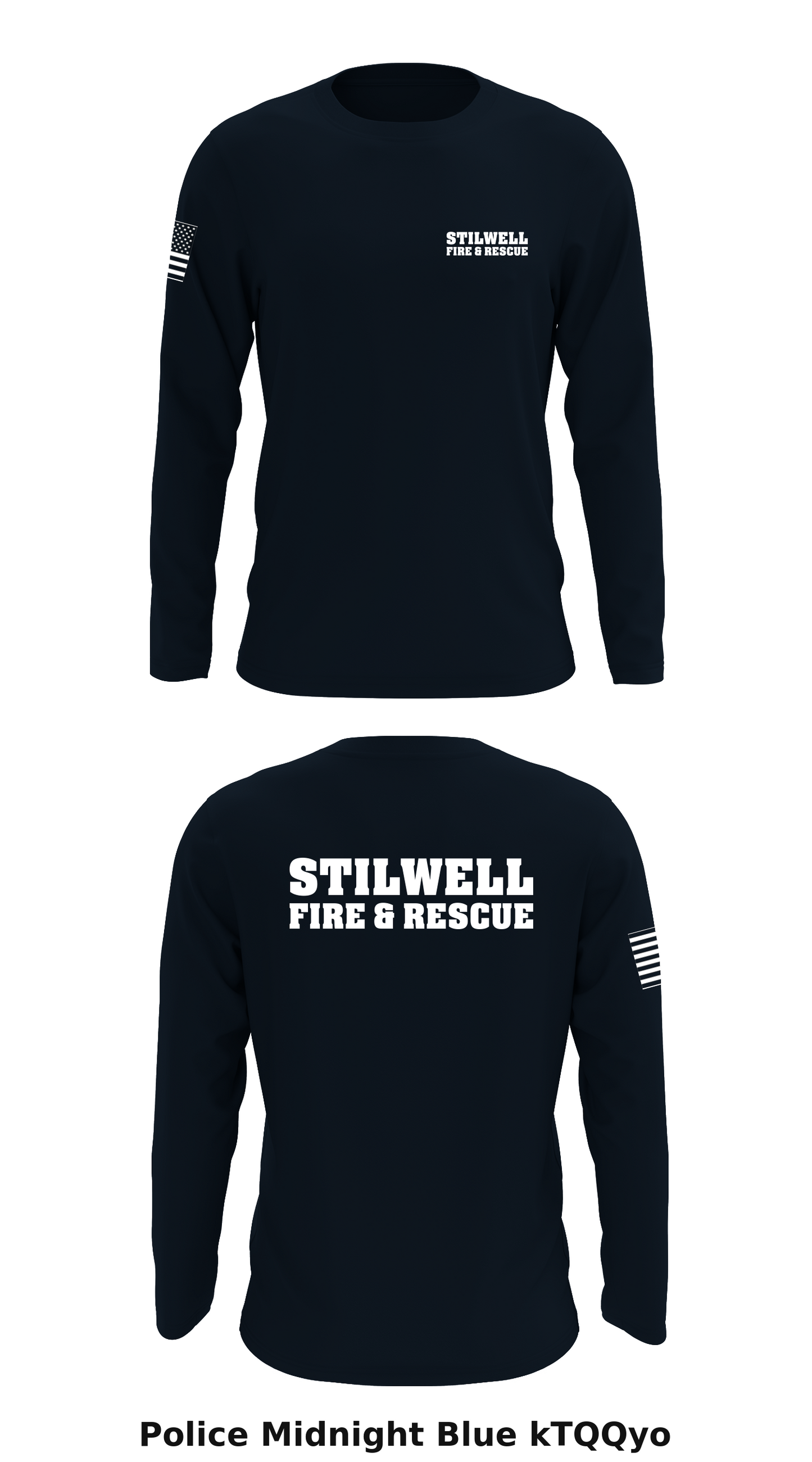 Stilwell Fire & Rescue Store 1 Core Men's LS Performance Tee - kTQQyo
