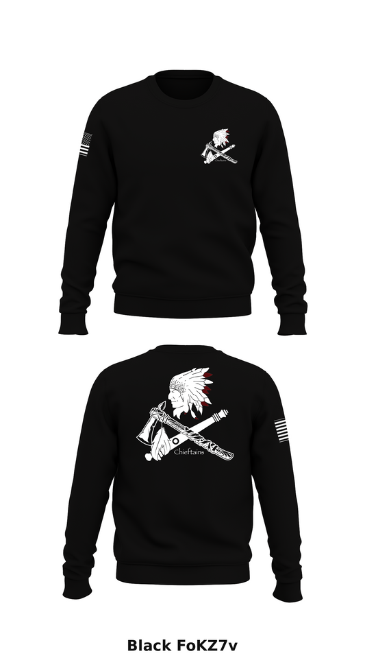B Btry, 1st BN, 160th FAR Store 1 Core Men's Crewneck Performance Sweatshirt - FoKZ7v