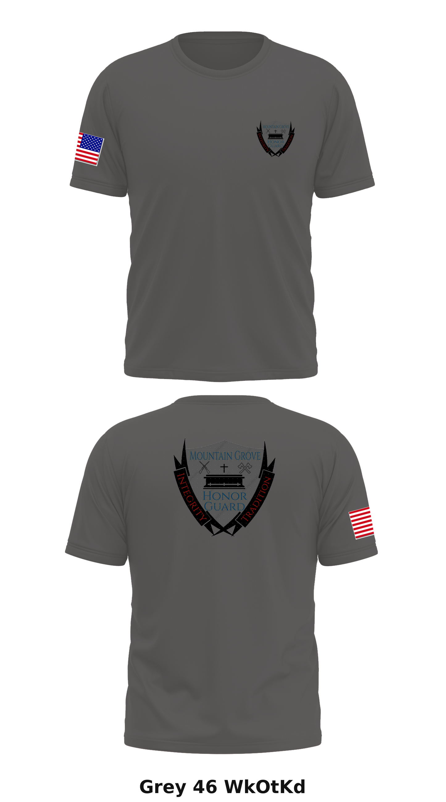 Mtn Grove Honor Guard Store 1 Core Men's SS Performance Tee - WkOtKd