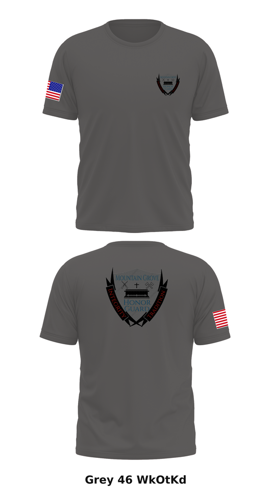 Mtn Grove Honor Guard Store 1 Core Men's SS Performance Tee - WkOtKd