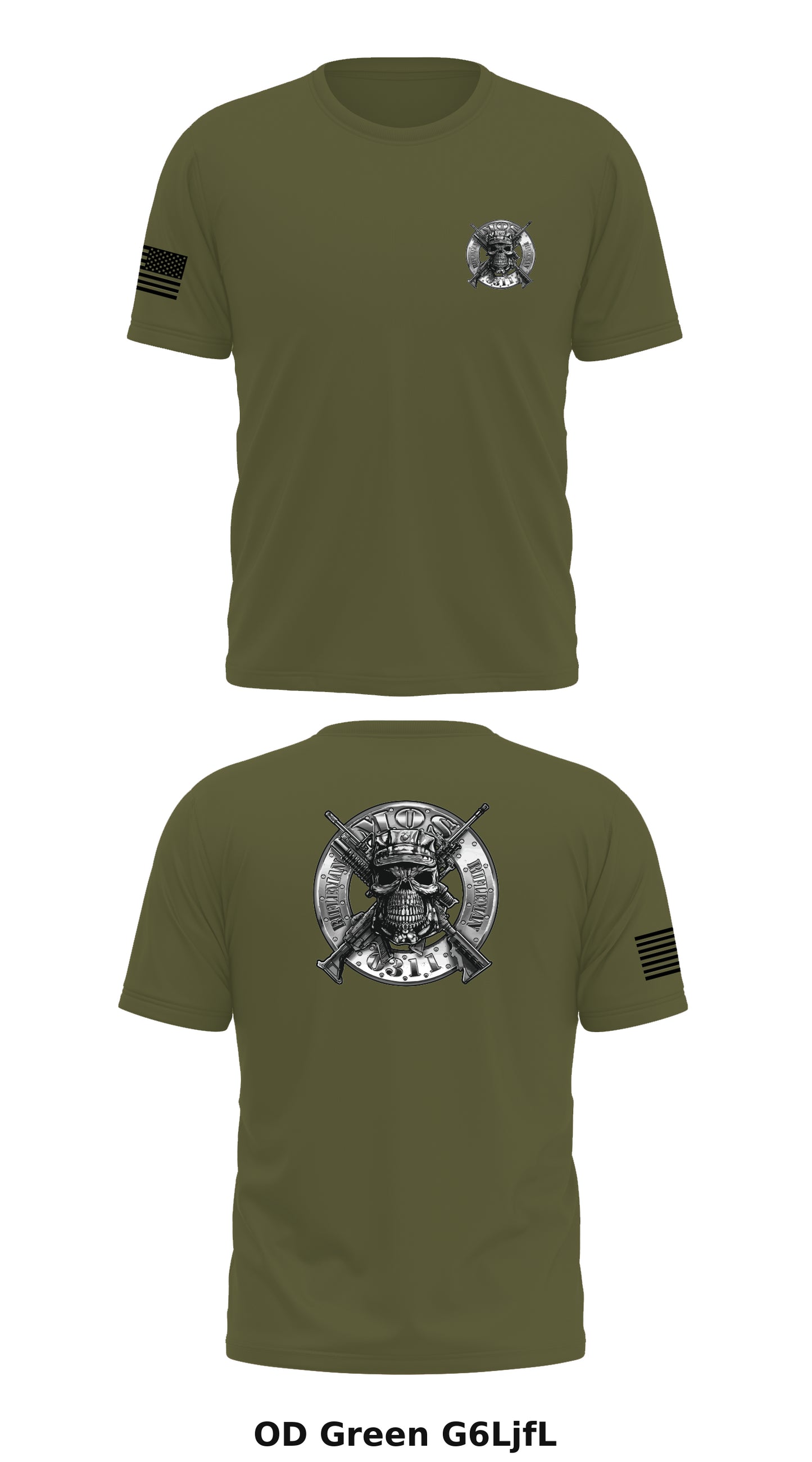 L Co, 3 Bn, 2nd Marines Store 1 Core Men's SS Performance Tee - G6LjfL