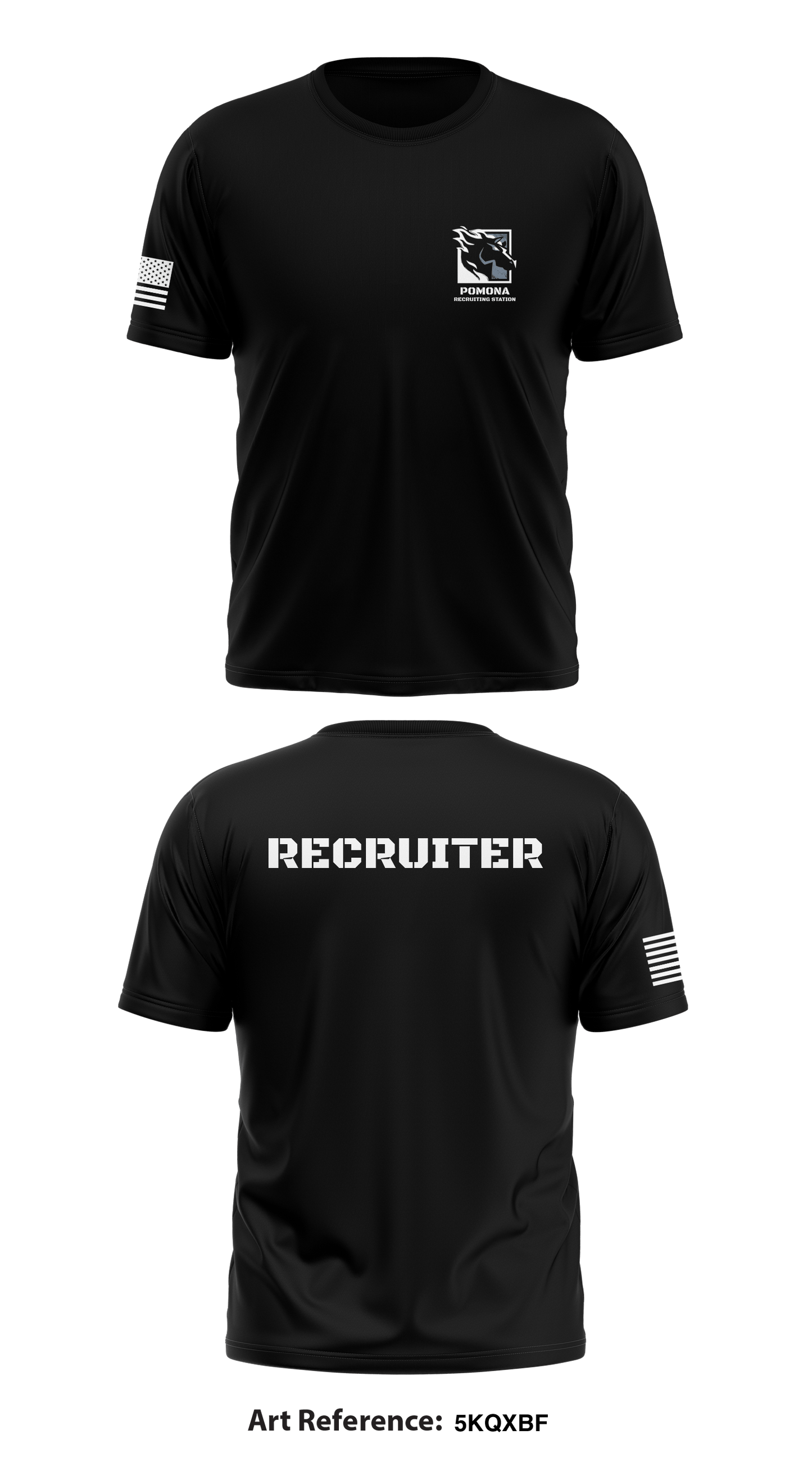 Pomona Recruiting Station Store 1 Core Men's SS Performance Tee - 5KQxbf
