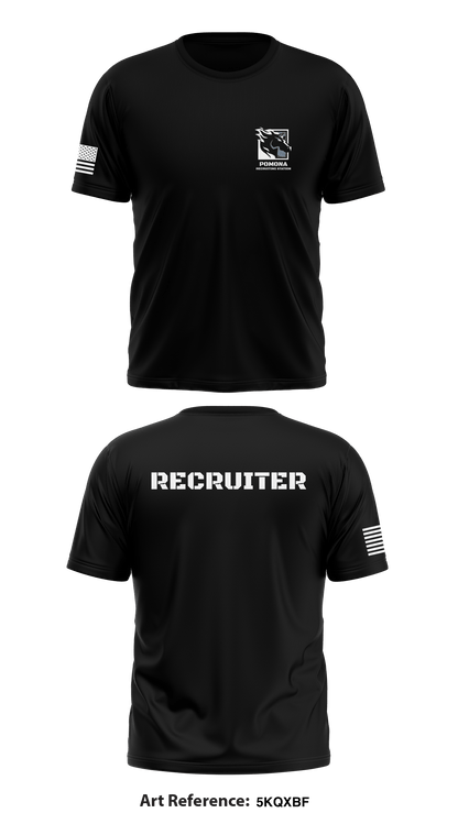 Pomona Recruiting Station Store 1 Core Men's SS Performance Tee - 5KQxbf