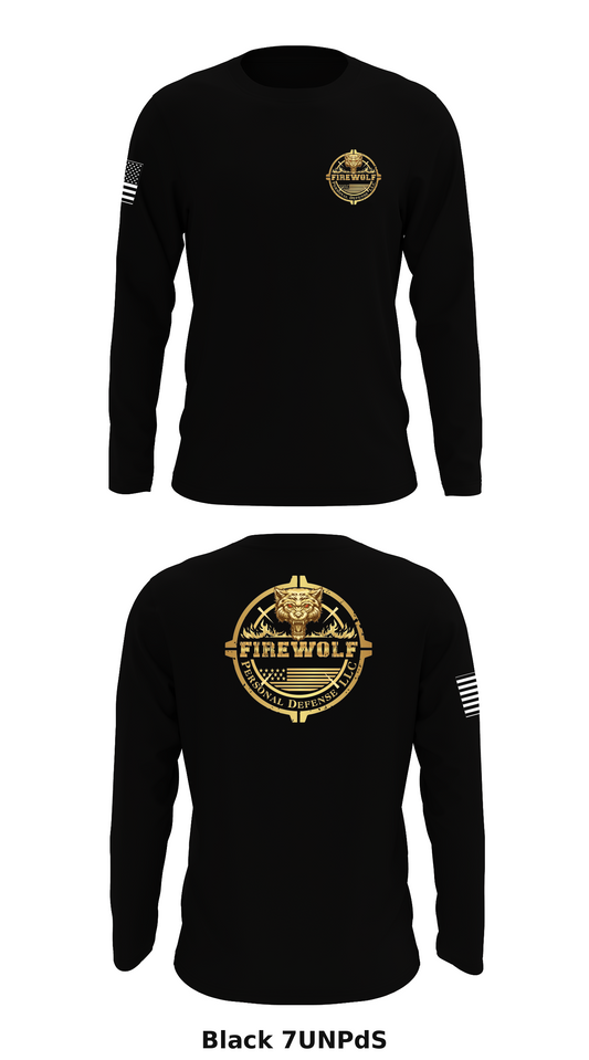 FireWolf-PD Store 1 Core Men's LS Performance Tee - 7UNPdS