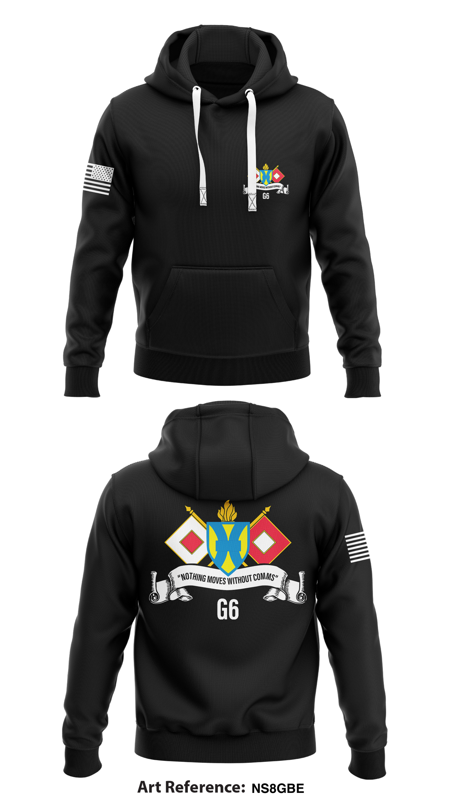 21st Theater Sustainment Command - G6 Store 1  Core Men's Hooded Performance Sweatshirt - NS8gBe