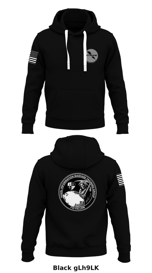 Naval Information Warfare Training Group FID FALLON Store 1  Core Men's Hooded Performance Sweatshirt - gLh9LK
