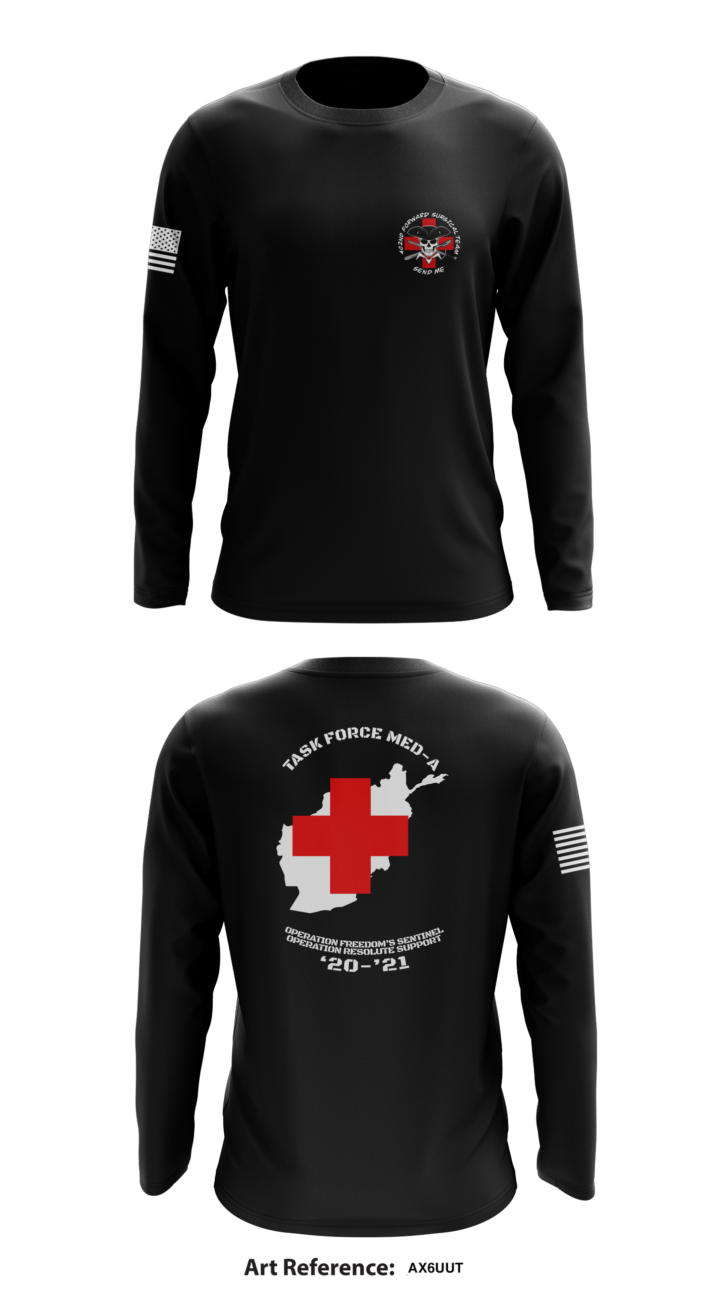 402nd FST Store 1 Core Men's LS Performance Tee - Ax6UuT