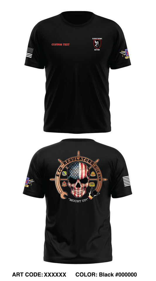 CUSTOM - E Co, 2-10 AHB, 10th CAB Store 1  Core Men's SS Performance Tee - TTALqy