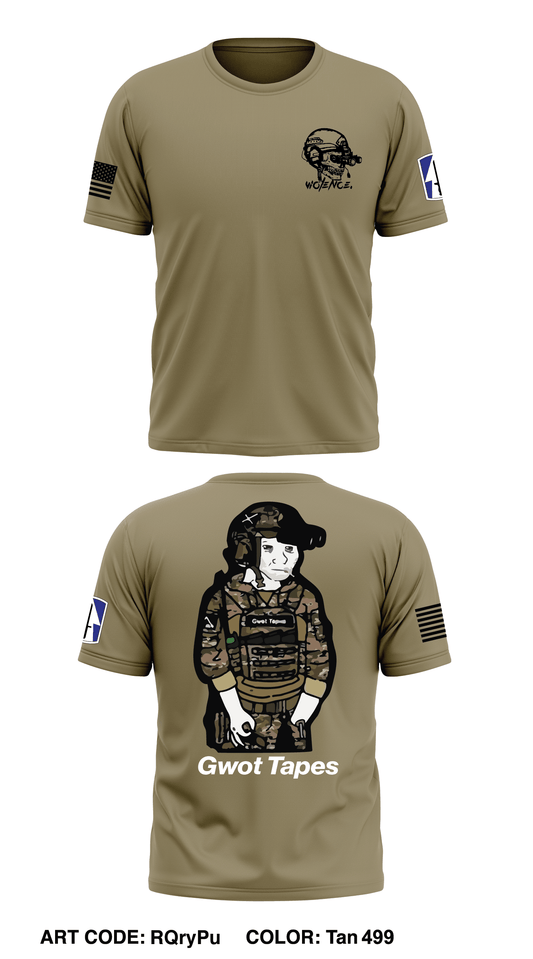 B Btry , 1BN, 163rd FAR Store 1 Core Men's SS Performance Tee - RQryPu