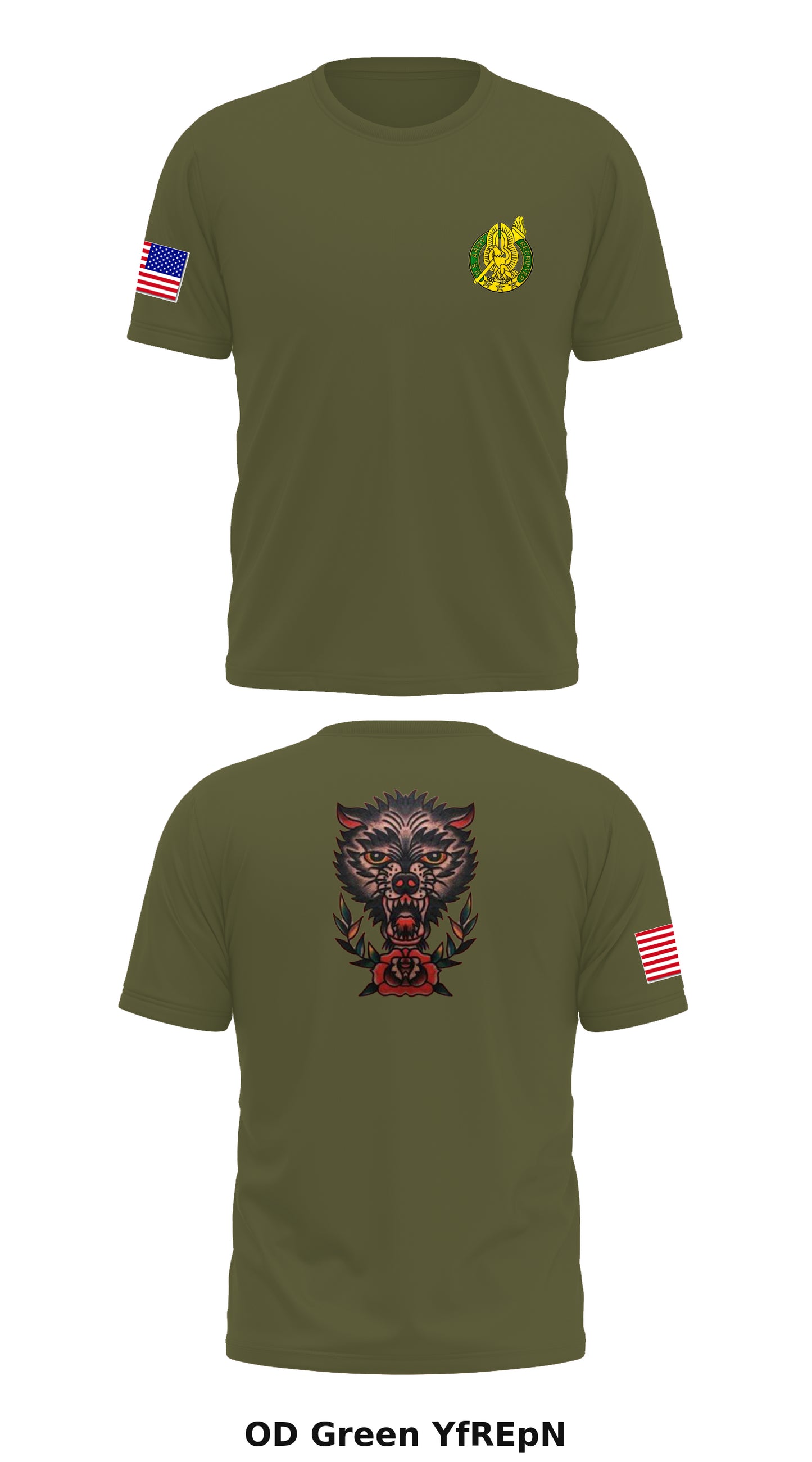 Saginaw Army Recruiting Center Store 1 Core Men's SS Performance Tee - YfREpN