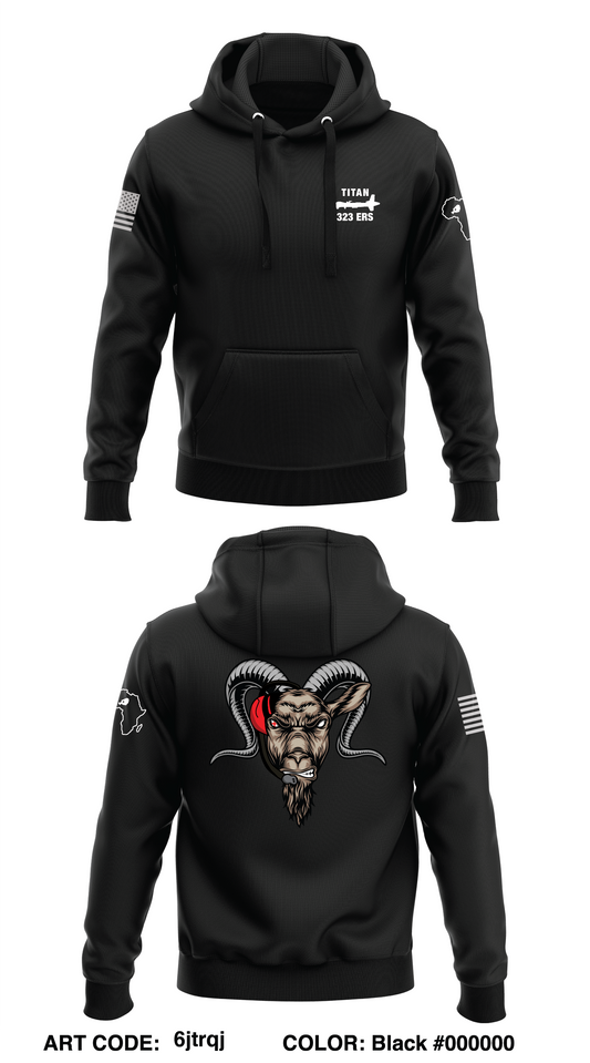 323ERS Store 1  Core Men's Hooded Performance Sweatshirt - 6jtrqj