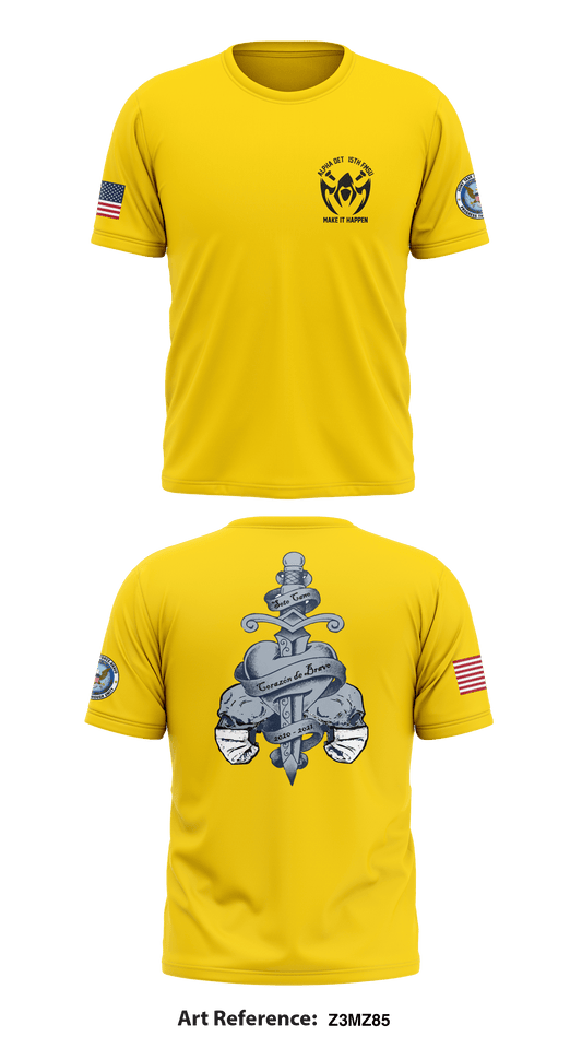 A DET / 15th FMSU Store 1 Core Men's SS Performance Tee - Z3mz85