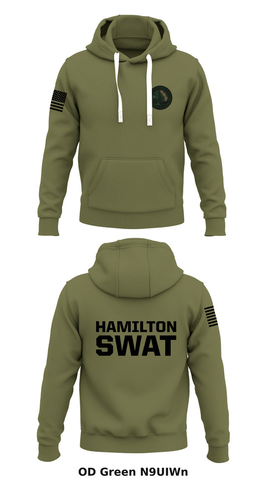 HAMILTON SWAT Store 1  Core Men's Hooded Performance Sweatshirt - N9UIWn