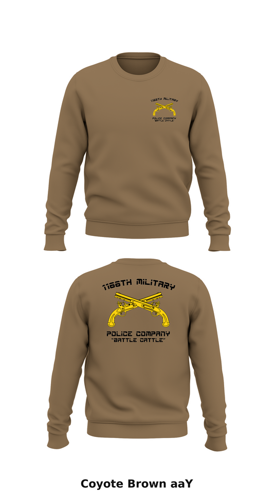1166th Military Police Company Store 1 Core Men's Crewneck Performance Sweatshirt - aaY