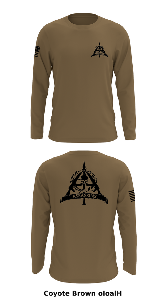 1st PLT, A Troop, 1/11th ACR Store 1 Core Men's LS Performance Tee - oIoalH