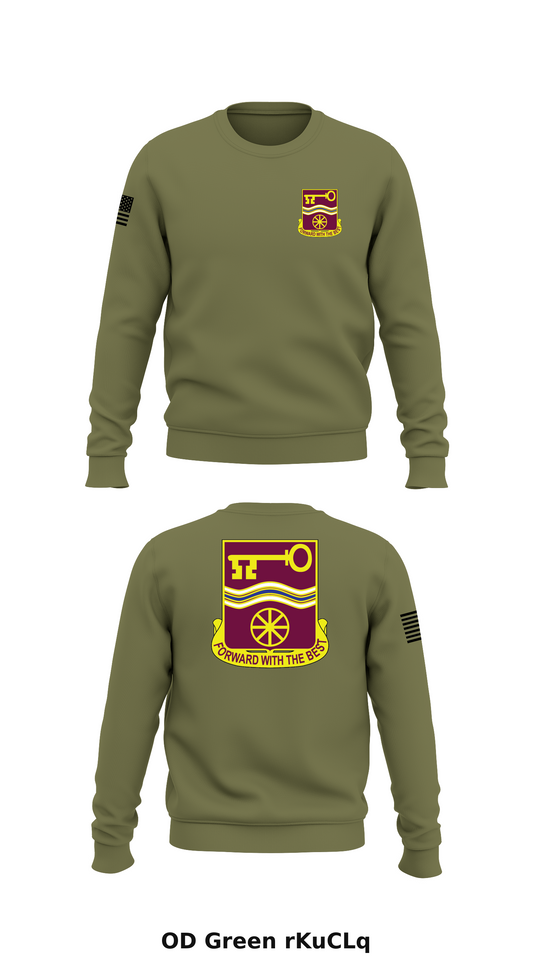 40th BSB Store 1 Core Men's Crewneck Performance Sweatshirt - rKuCLq