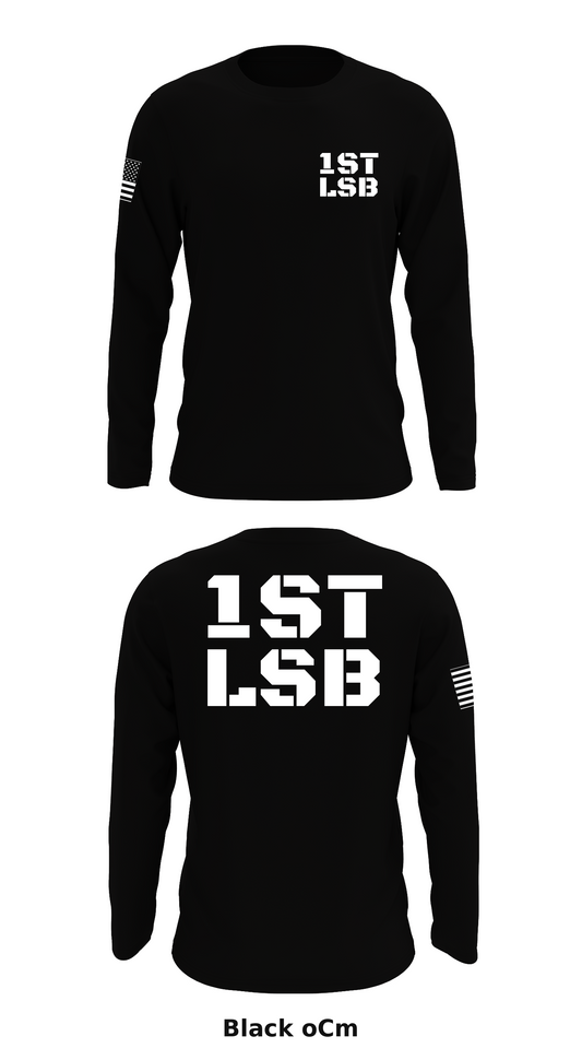 1st LSB Store 1 Core Men's LS Performance Tee - oCm