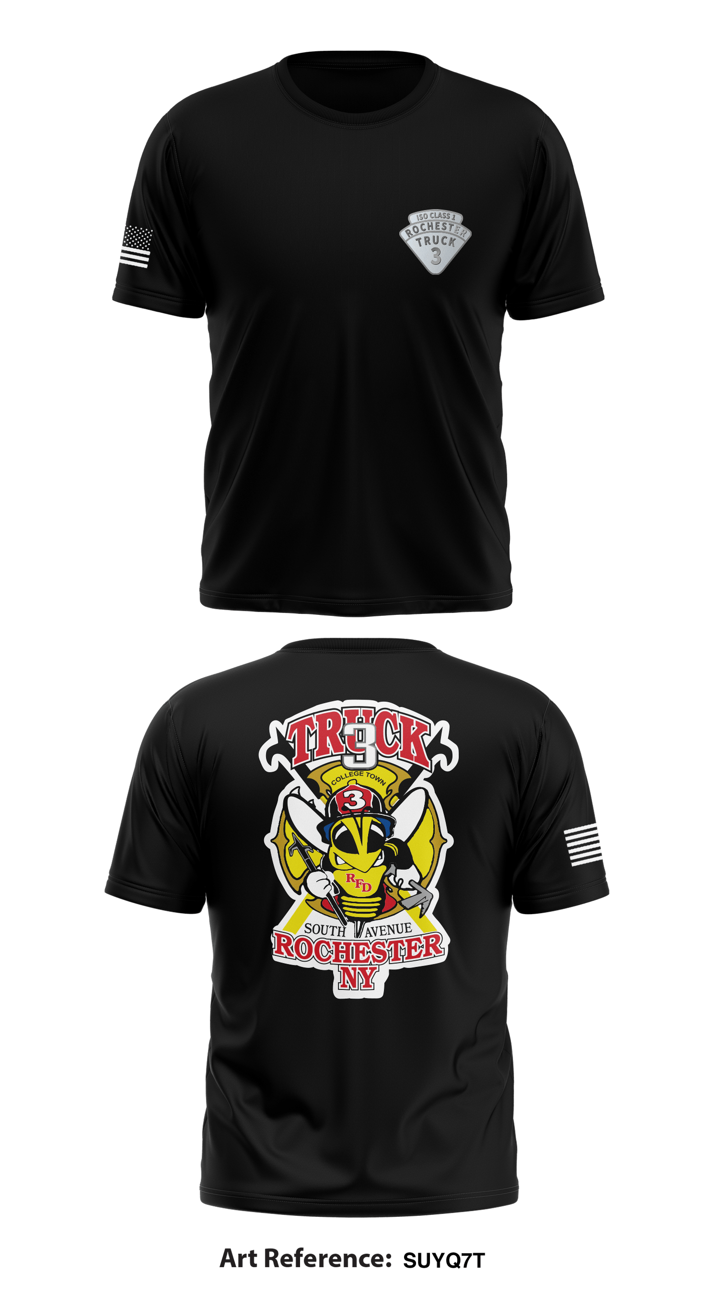 RFD Truck 3 Store 1 Core Men's SS Performance Tee - suyq7t