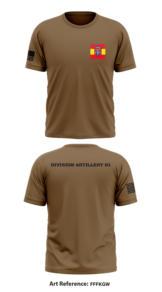 Division Artillery S1 Store 1 Core Men's SS Performance Tee - fffkGw