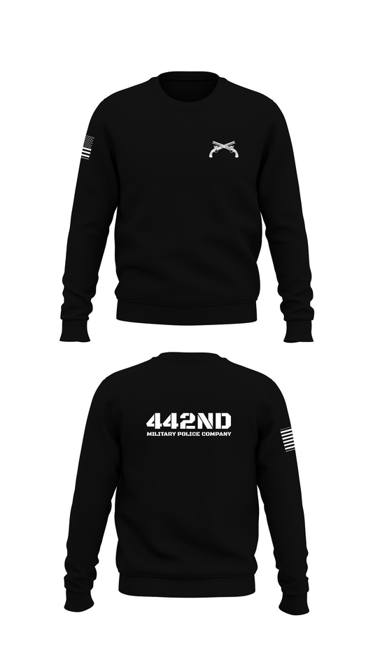 442nd Military Police Company Store 1 Core Men's Crewneck Performance Sweatshirt - ^Ty