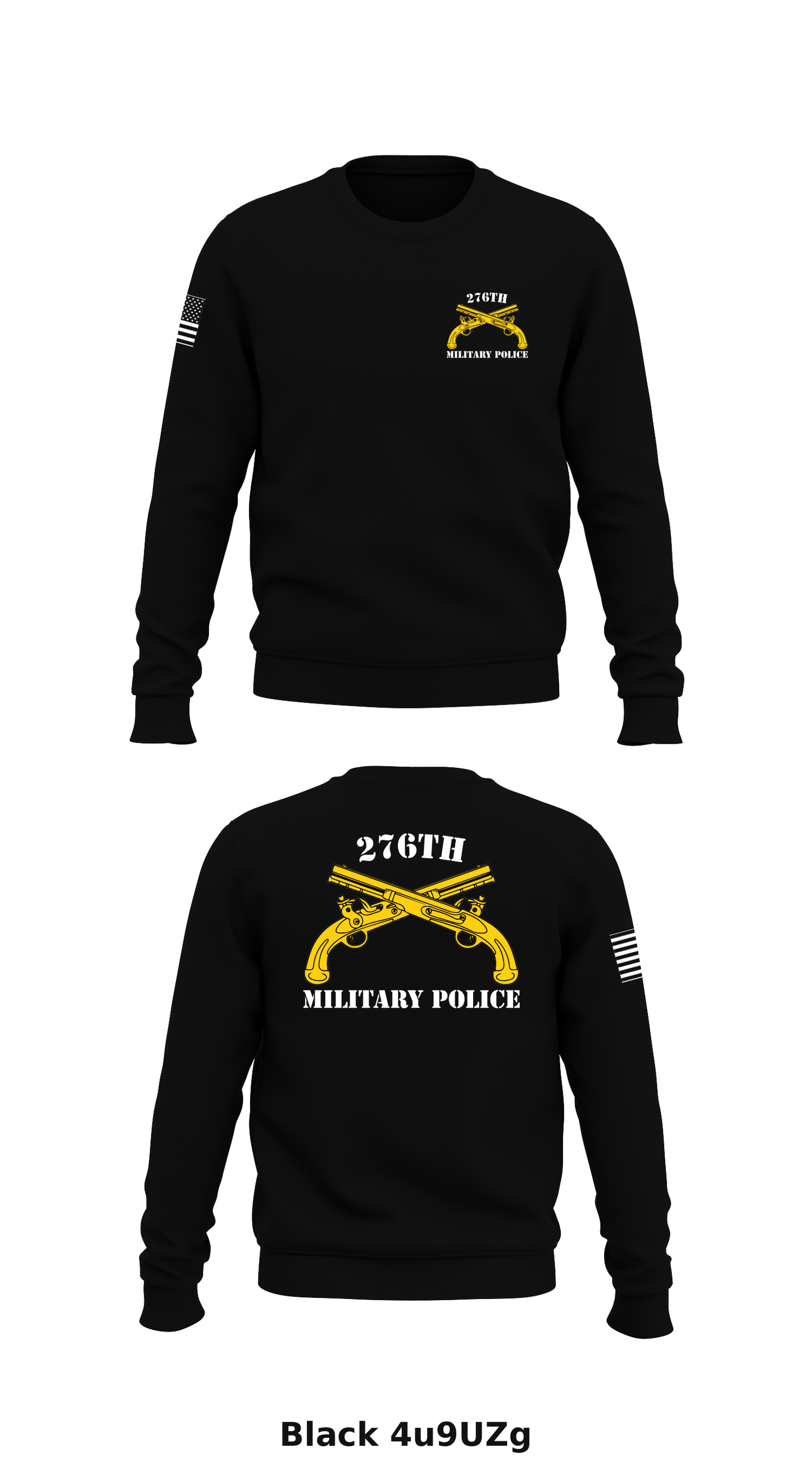 276th MP Company Store 1 Core Men's Crewneck Performance Sweatshirt - 4u9UZg