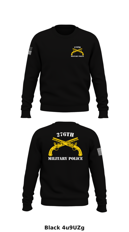 276th MP Company Store 1 Core Men's Crewneck Performance Sweatshirt - 4u9UZg