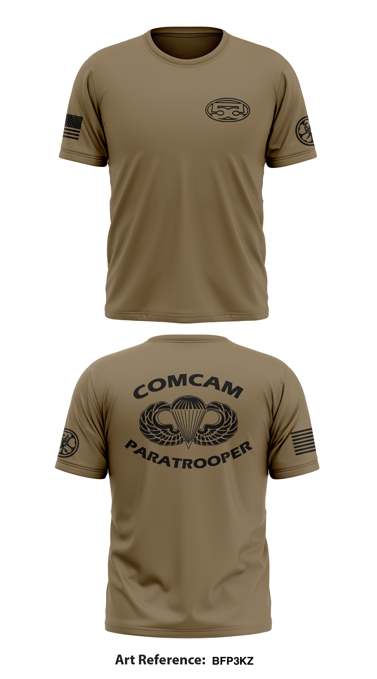 55th Signal Company (COMCAM) Store 1 Core Men's SS Performance Tee - bfP3Kz