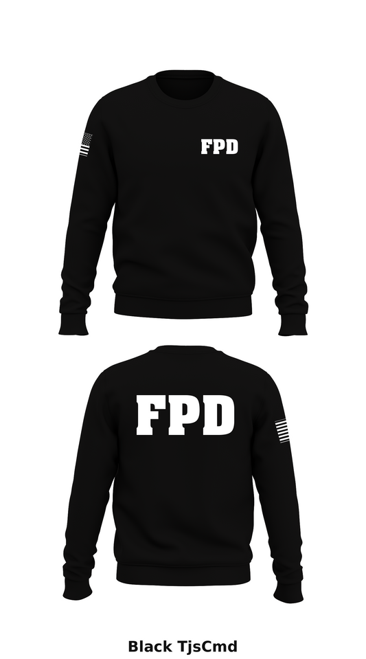 FPD Store 1 Core Men's Crewneck Performance Sweatshirt - TjsCmd