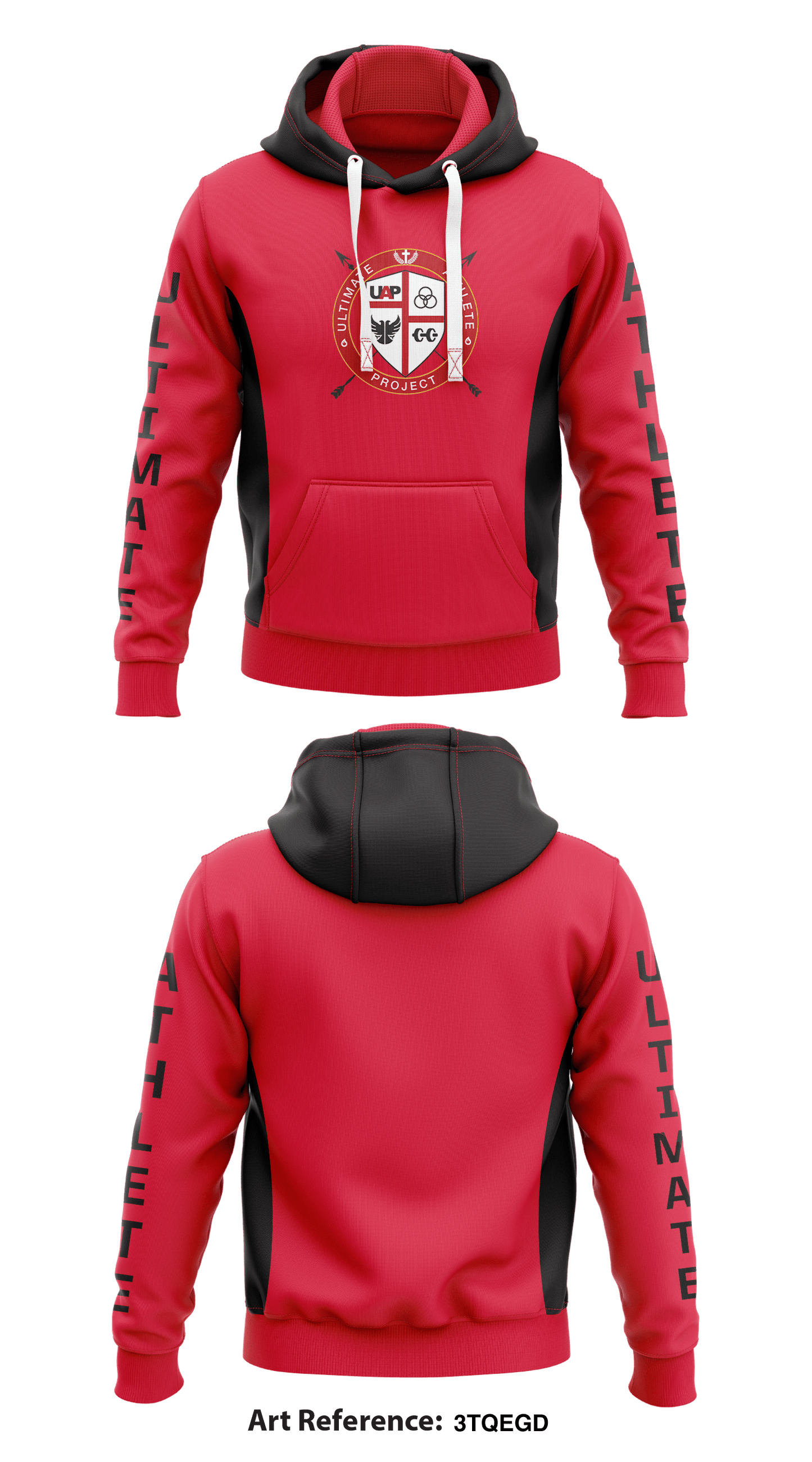 Ultimate Athlete Project  Store 1  Core Men's Hooded Performance Sweatshirt - 3TqEgD