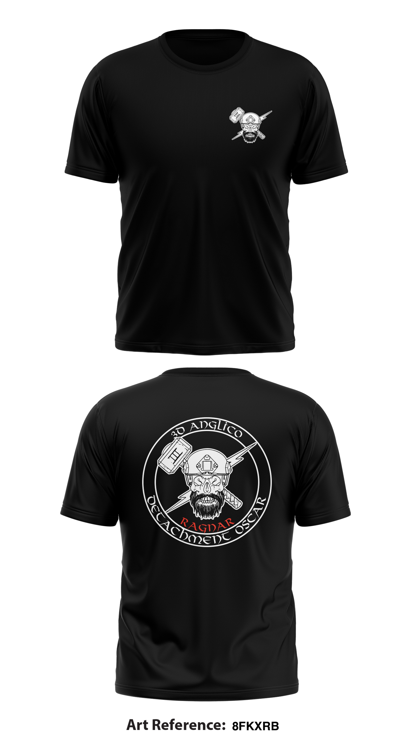3d Anglico Det Oscar Store 1 Core Men's SS Performance Tee - 8fkxrb