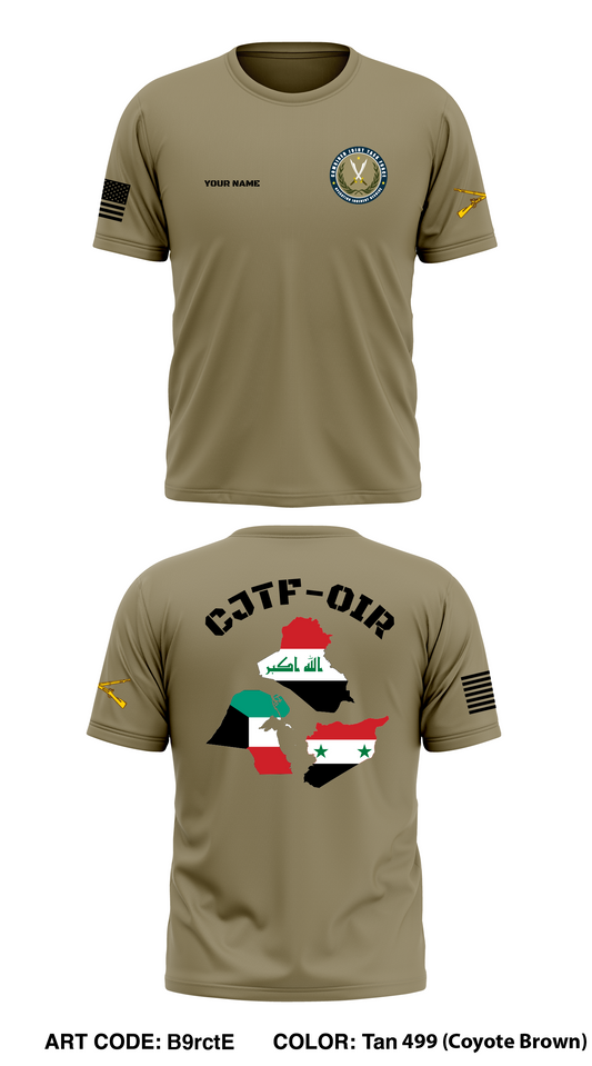 CUSTOM 847th HR CO A2 Store 1 Core Men's SS Performance Tee - B9rctE
