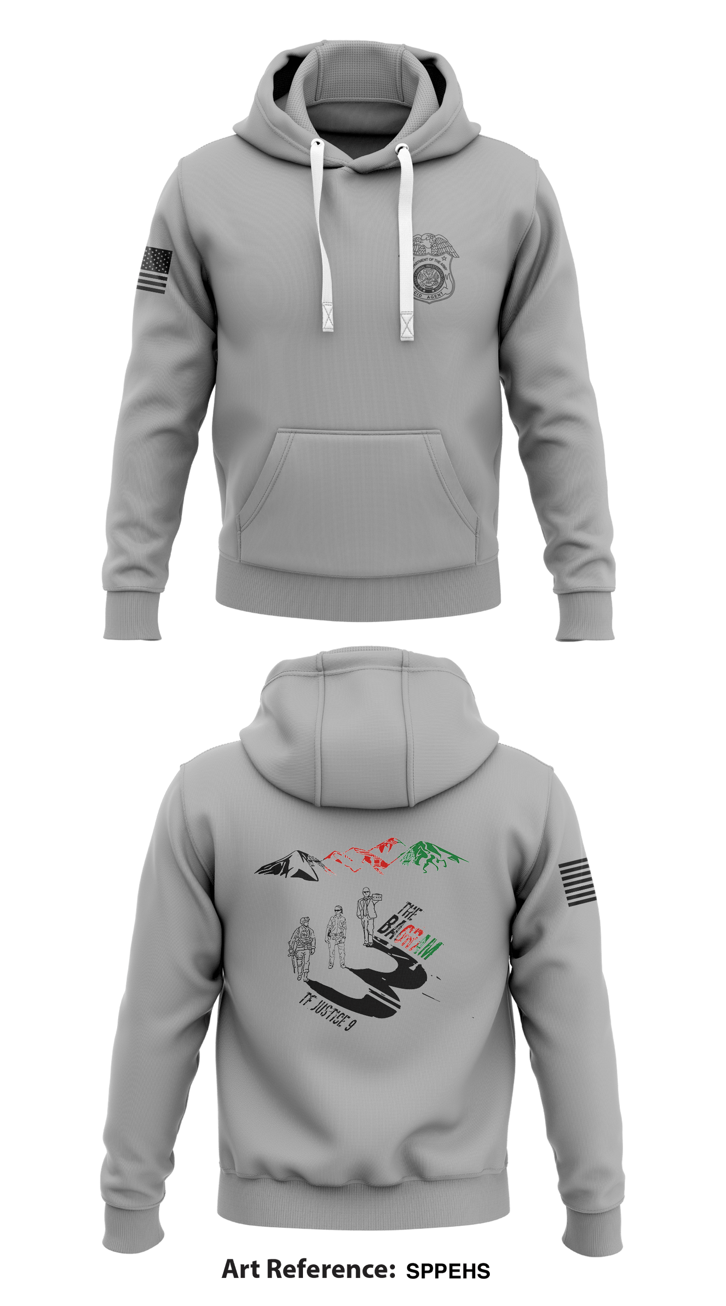 TF Justice - Bagram Store 1  Core Men's Hooded Performance Sweatshirt - sPPeHs