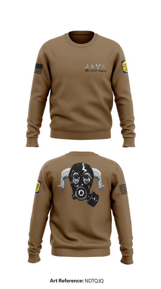 135th Chemical Company Store 1 Core Men's Crewneck Performance Sweatshirt - NdTQJQ