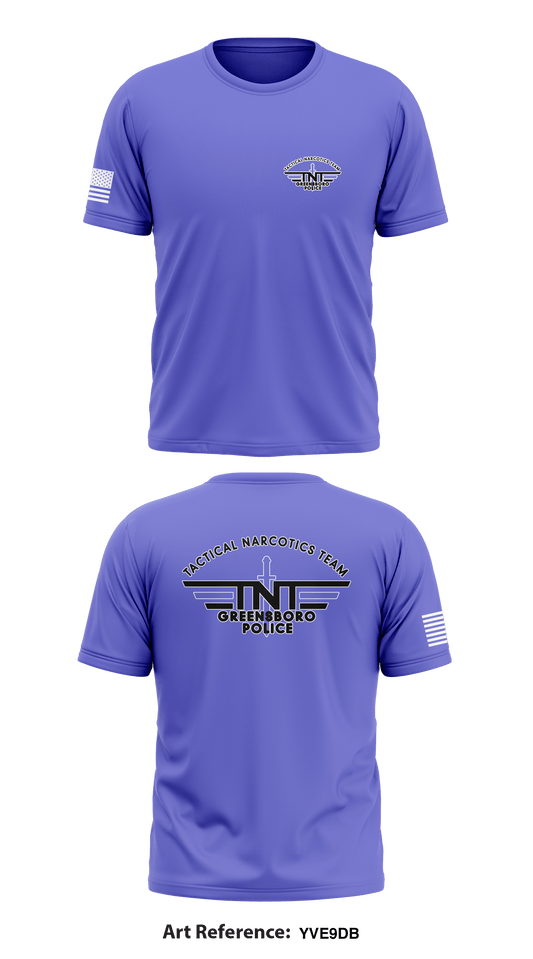 Tactical Narcotics Team Squad B Store 1 Core Men's SS Performance Tee - yVe9dB