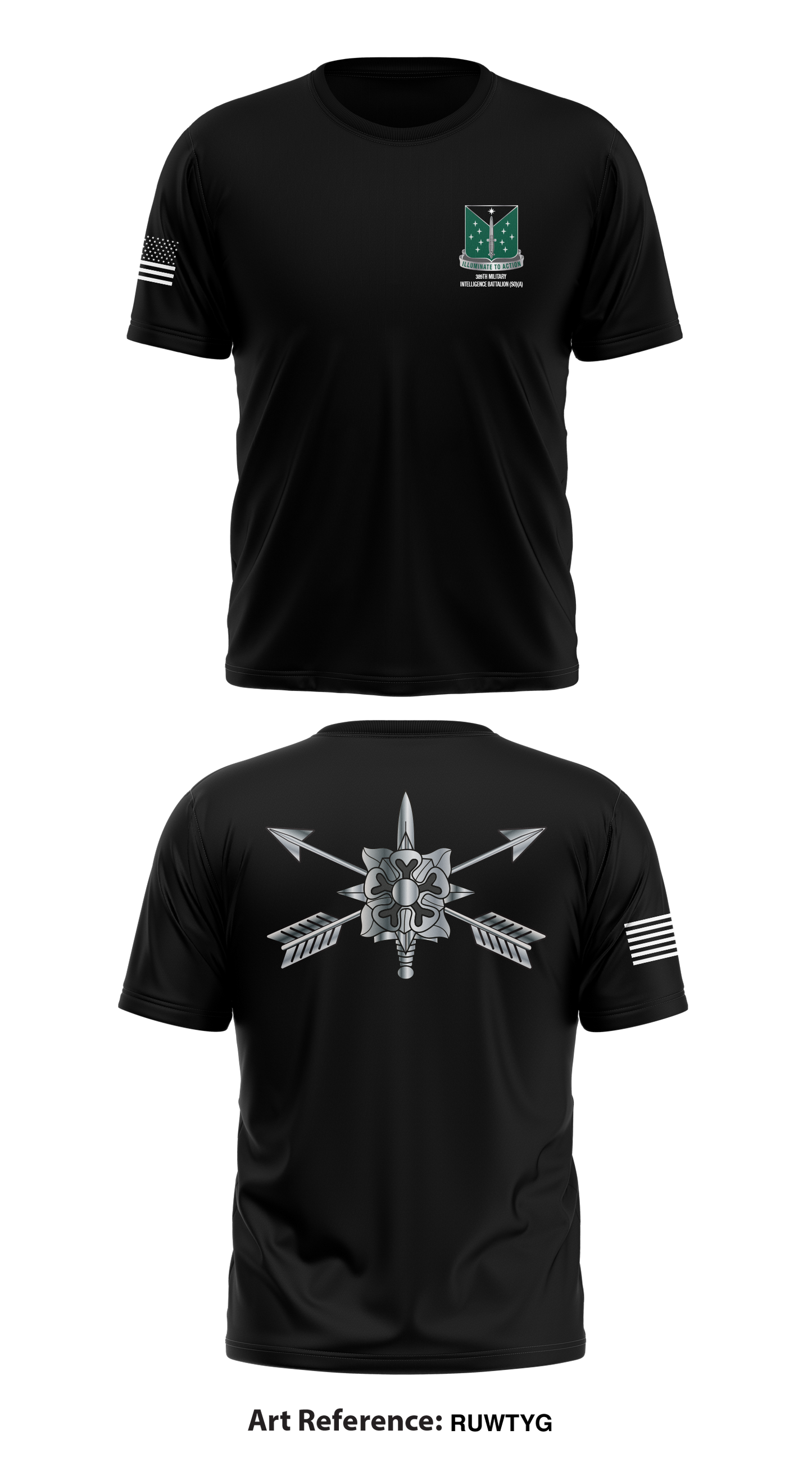 389th Military Intelligence Battalion (SO)(A) Store 1 Core Men's SS Performance Tee - RUWTyg